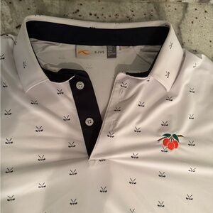 KJUS White Polo Shirt with Cherry Hills Country Club logo